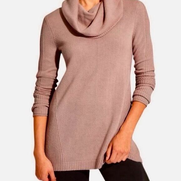 Athleta Cashmere Cascade Cowlneck Sweater Size XS - Picture 2 of 8